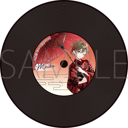 『初音ミクシリーズ』レコード風コースター/MEIKO